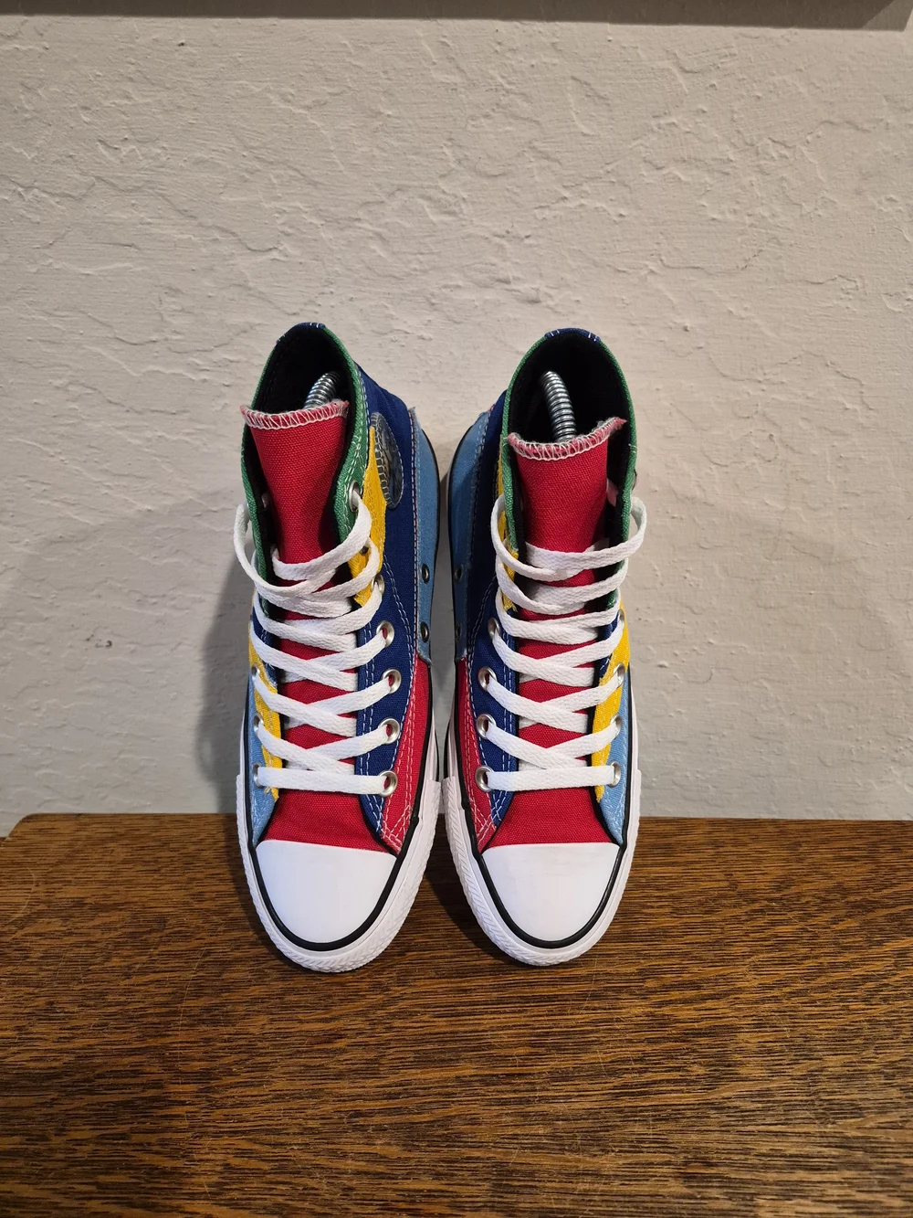 Converse Chuck Taylor All Star High Patchwork Unisex Sneakers  Women's Size US 6